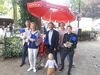 von links: Fritz Baur, Elke Kraut-Kleinschmidt, Philipp Hagemann, Kai Burmann und Olga Holin-Burmann