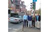 Vor Ort an der Ampelanlage