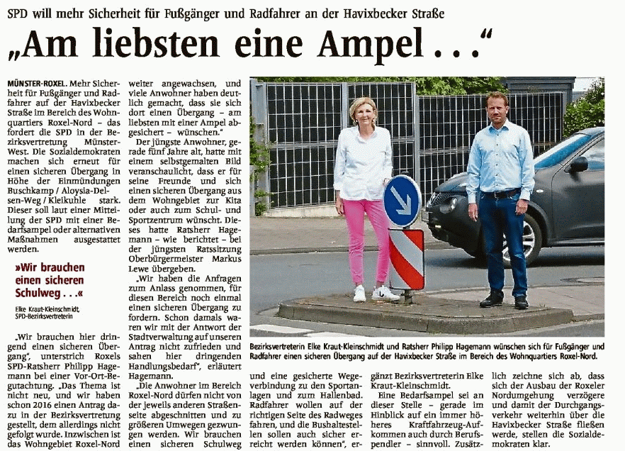Westfälische Nachrichten, 15.06.2020